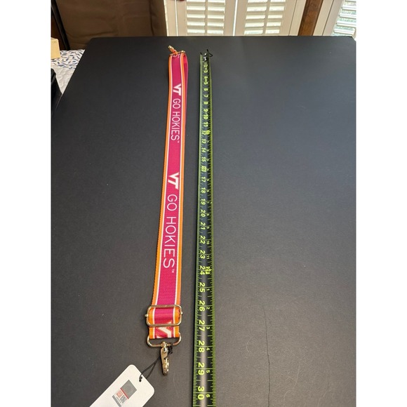 Virginia Tech Hokies Adjustable Desden Purse Strap College Football VT  NWT - Picture 4 of 4